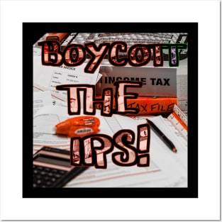 Boycott The IRS Posters and Art